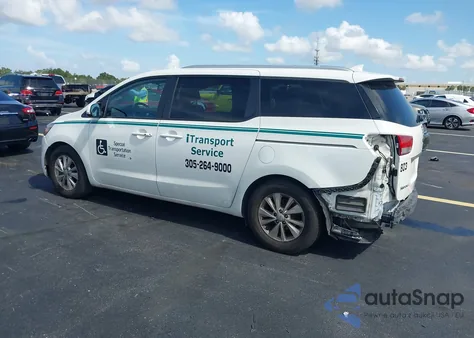 2017 Kia Sedona Lx из США, поврежденный, VIN KNDMB5C14H6331069